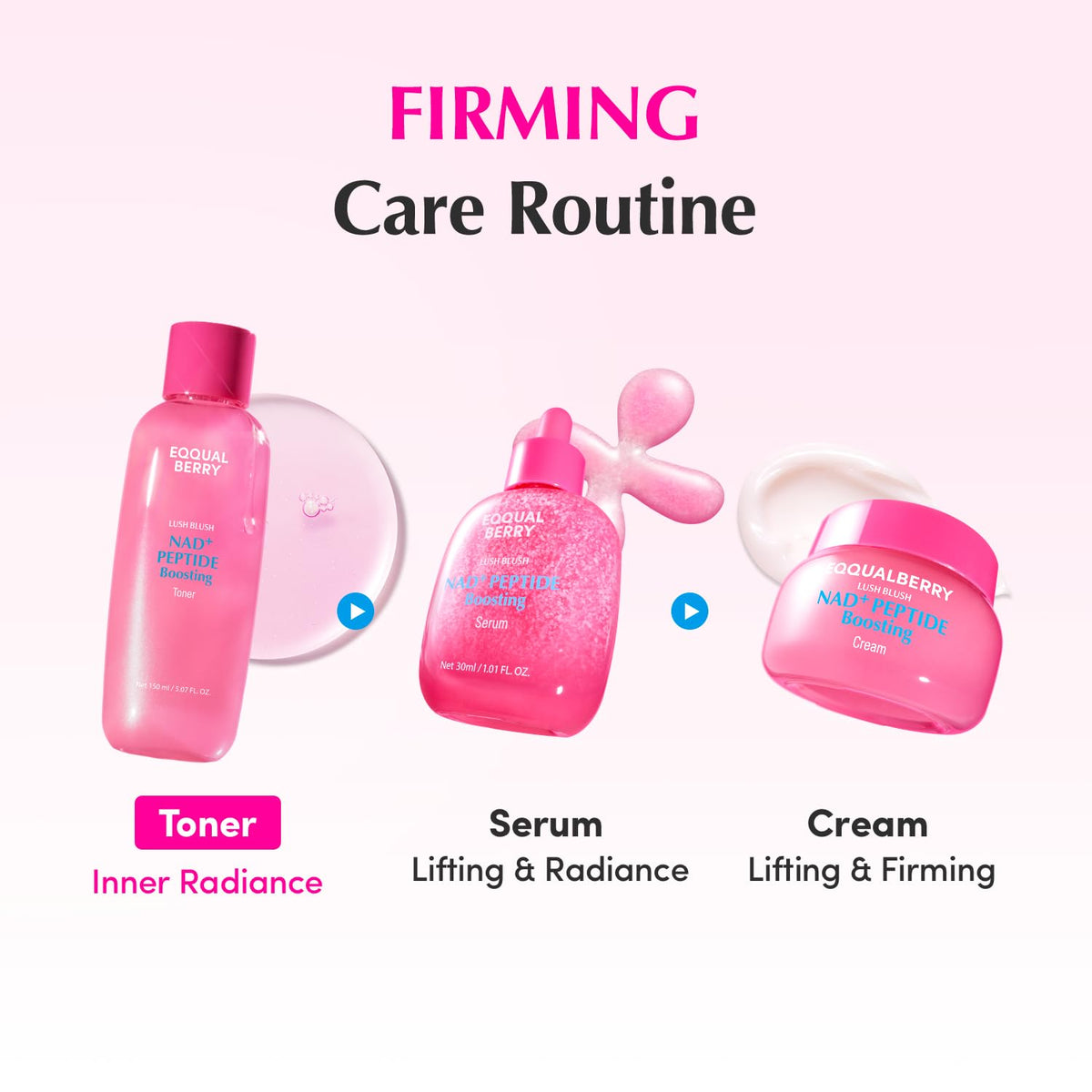 Eqqualberry Nad+ Peptide Boosting Toner (150ml)