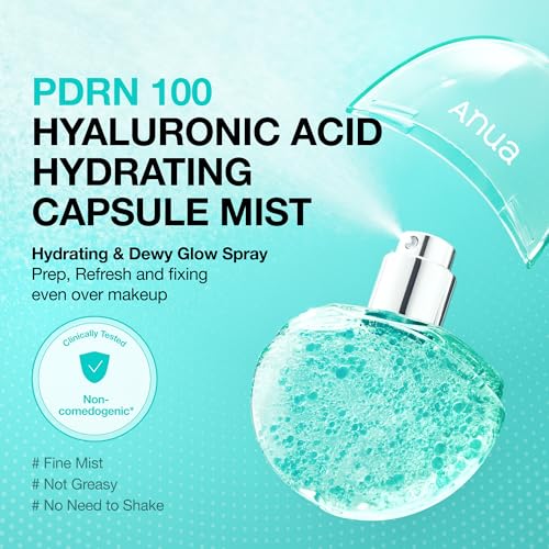 ANUA PDRN Collagen Glow Facial Serum Spray,