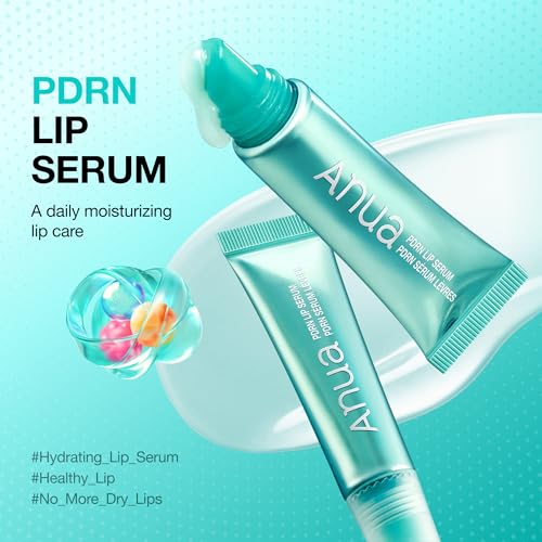 Anua PDRN Lip Serum, Long-lasting Hydration for Dry