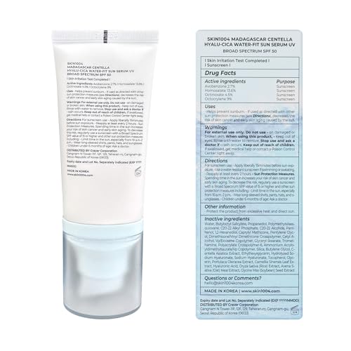 centella Hyalu-Cica Water-Fit Sun Serum