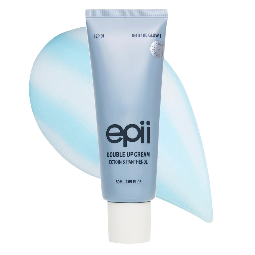 Double Up Cream - Ectoin Face Moisturizer with Panthenol & 15% Squalane