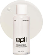 New Skin Toner - 5% PHA Gentle Exfoliating Toner with Snow Mushroom Hyaluronic Acid & Panthenol