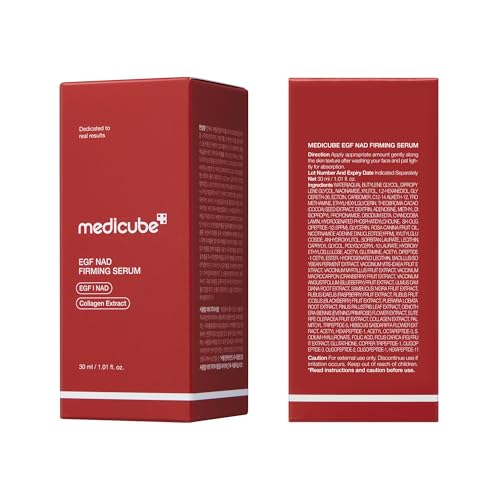 Medicube NAD EGF Firming Serum for Face & Neck | Anti-Aging Serum with EGF Peptide