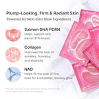 medicube Jelly Eye Mask PDRN Pink Collagen - Hydrogel Eye Patches,