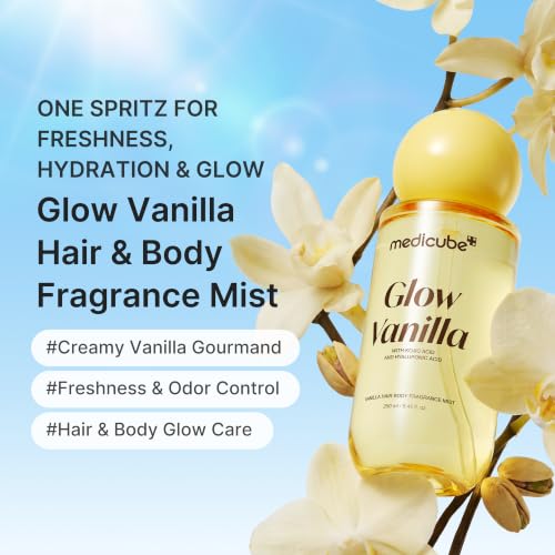 Medicube Glow Vanilla Hair & Body Fragrance Mist