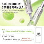 HPR PRO SHOT Triple Retinoid Firming Cream, 0.3% HPR, 0.1% Retinal, 0.05% Retinol, Korean Anti Aging