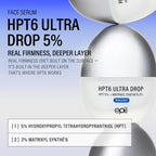 HPT6 Ultra Drop 5% - Anti Aging Peptide Serum for Face with HPT Complex 5%