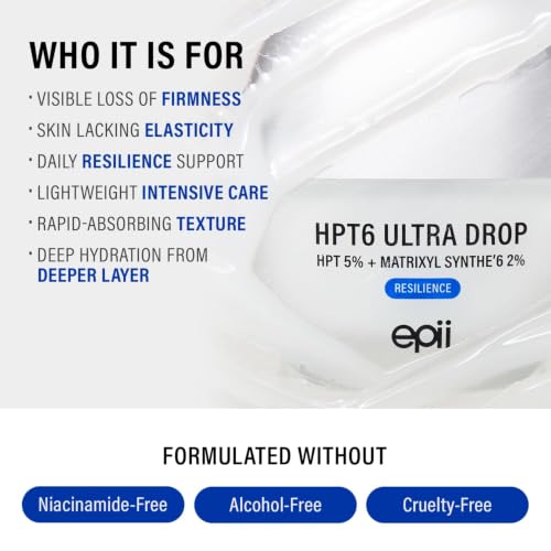 HPT6 Ultra Drop 5% - Anti Aging Peptide Serum for Face with HPT Complex 5%