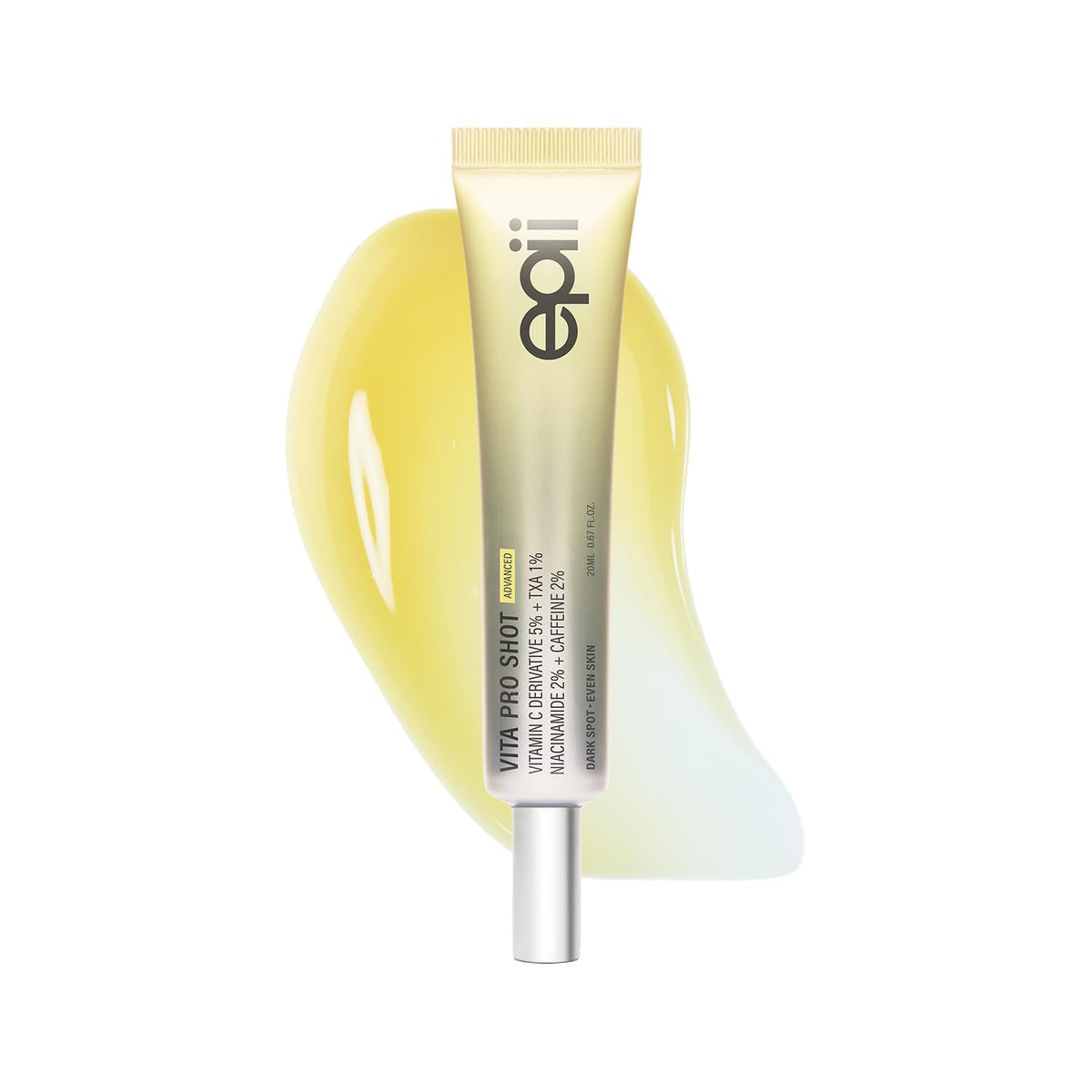 Vita Pro Shot Vitamin C Brightening Serum with Tranexamic Acid, Niacinamide & Caffeine