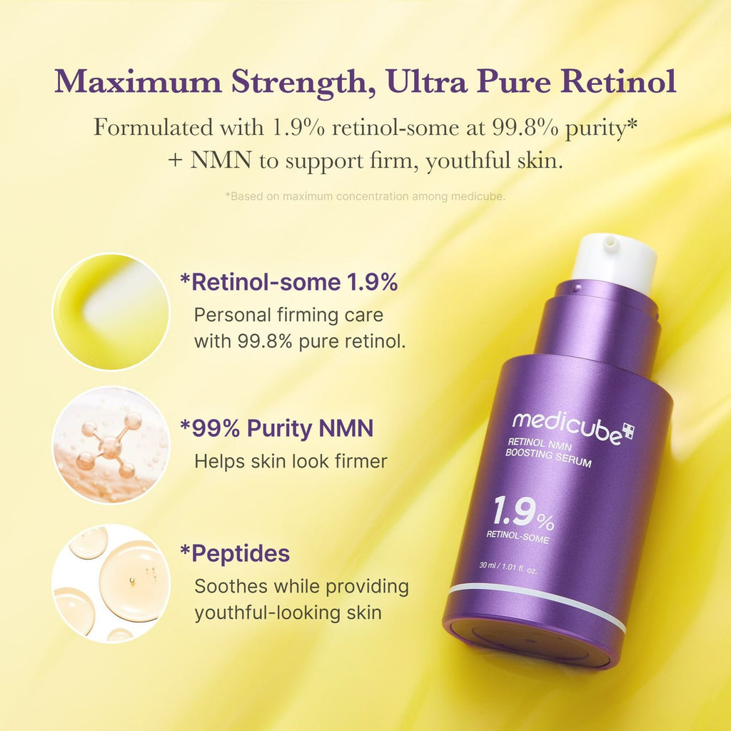 Medicube Retinol NMN Radiance Booster 1.9% Serum 30 ml