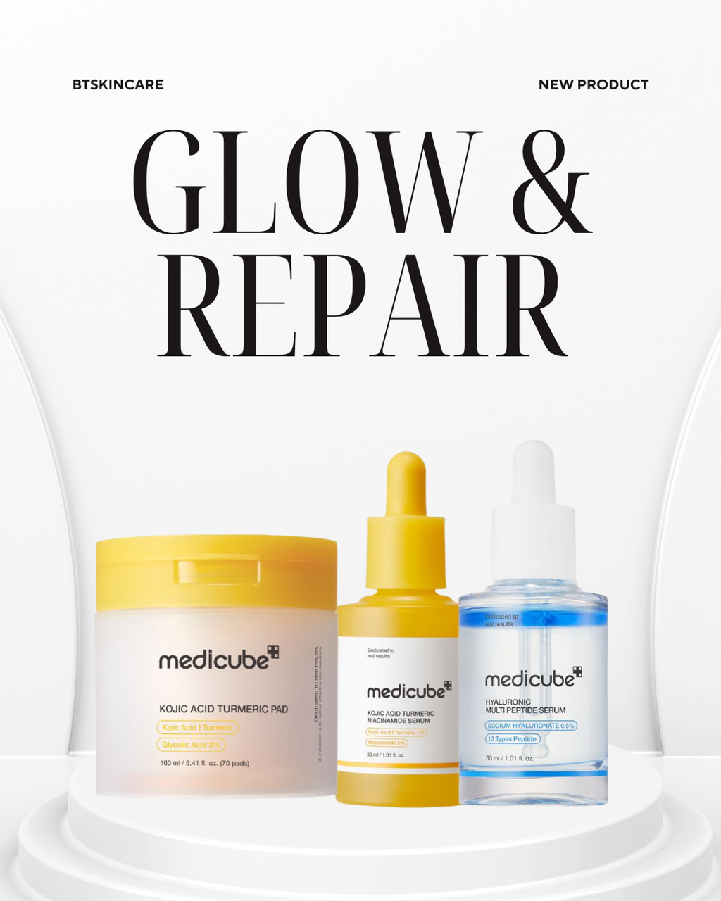 Brightening + skin repair & renewal