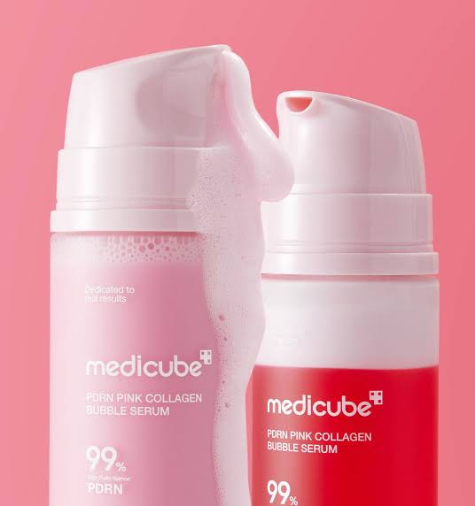 Medicube PDRN Pink Collagen Bubble Serum