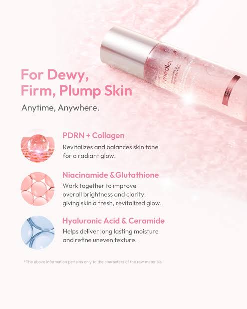 Medicube PDRN Pink Collagen Glow Jelly Mist Serum