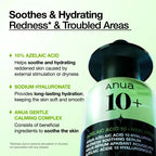 anua  Azelaic Acid 10 Hyaluron Redness Soothing Serum Set Kpop Demon Hunter
