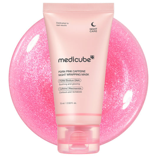 Medicube  PDRN Pink Caffeine Overnight Wrapping Mask