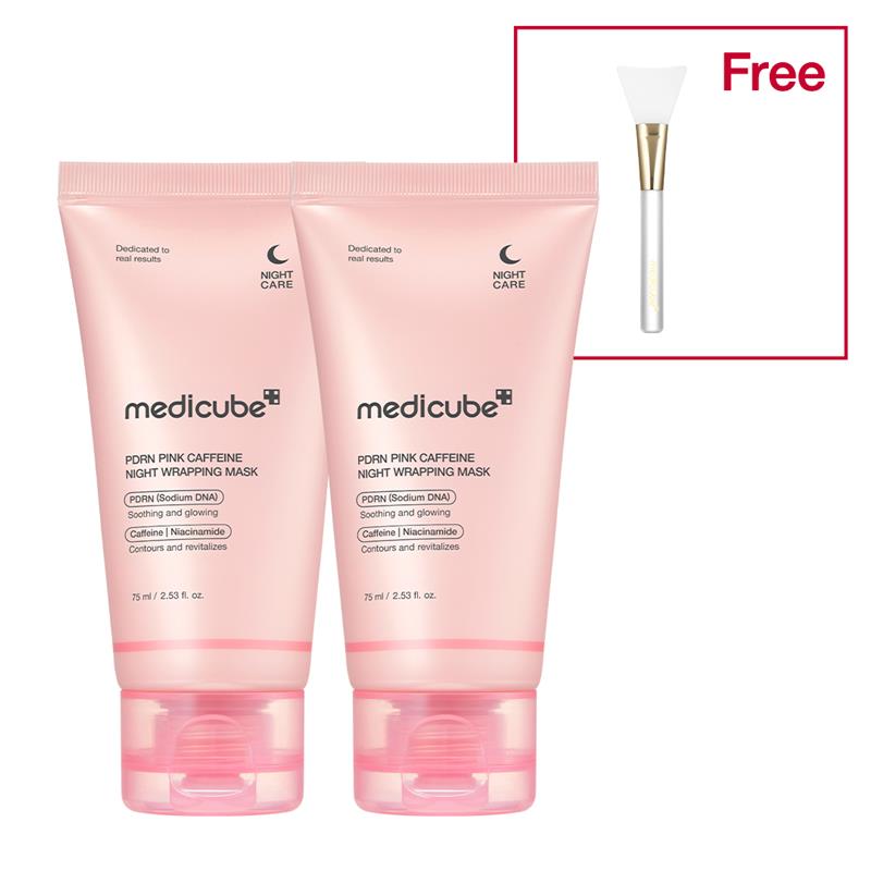 Medicube  PDRN Pink Caffeine Overnight Wrapping Mask