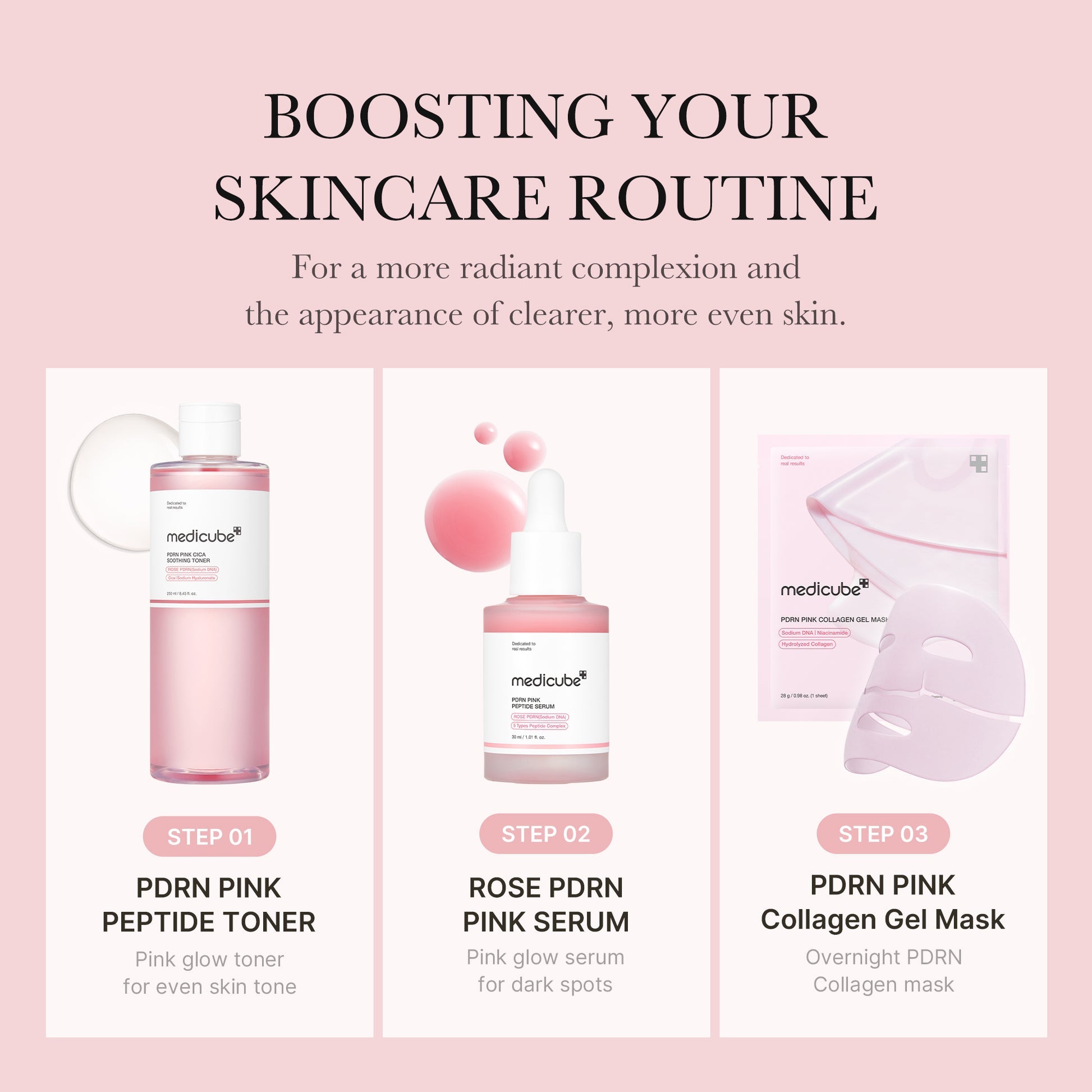 Medicube PDRN Pink Peptide Serum