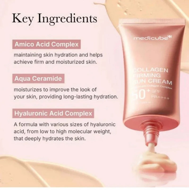 Medicube Collagen Firming Sun Cream – SPF50+