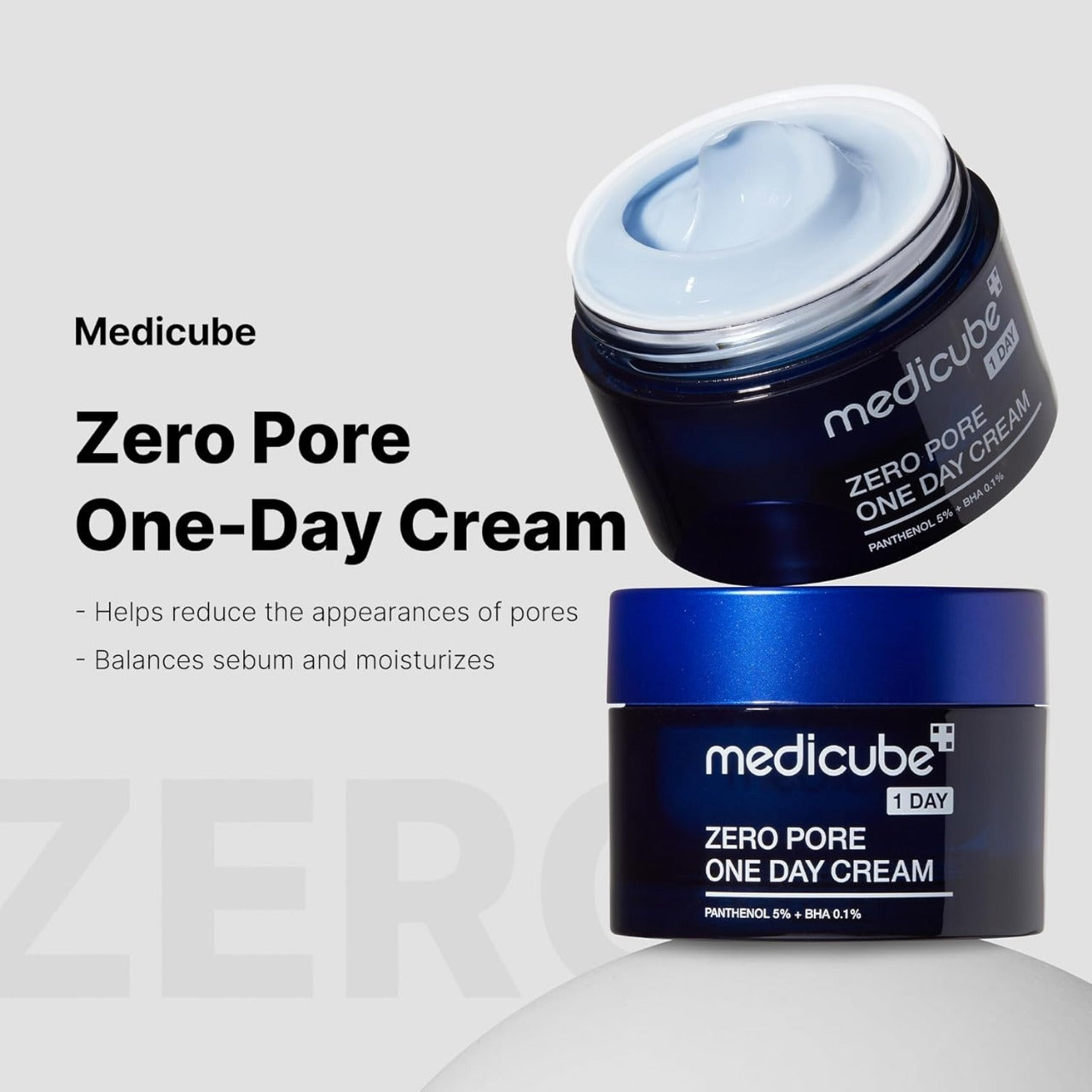 Medicube Zero Pore One-day Cream