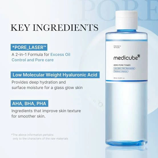 Medicube  Zero Pore Toner