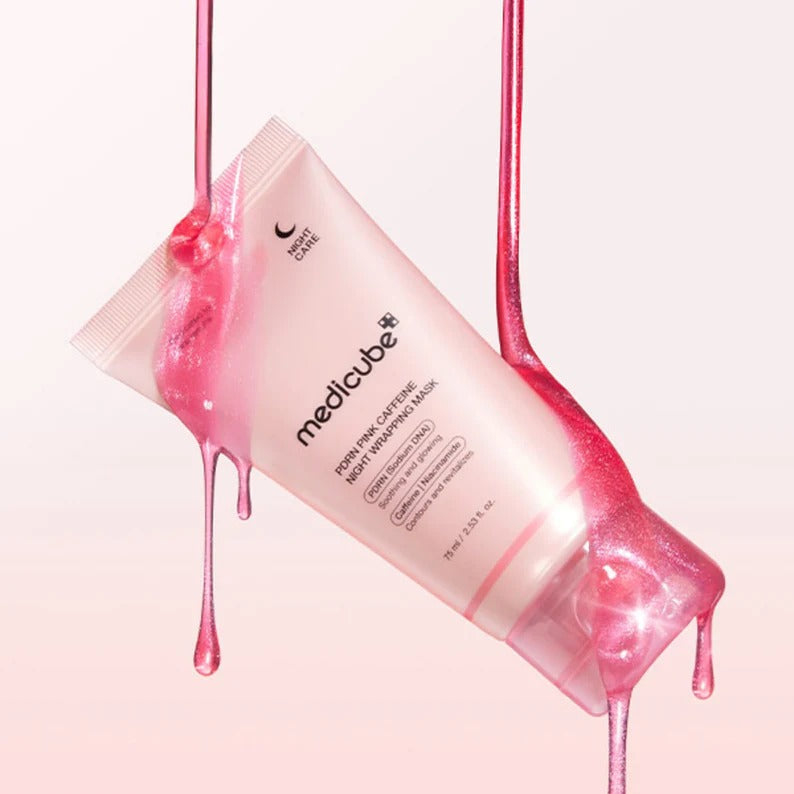 Medicube  PDRN Pink Caffeine Overnight Wrapping Mask