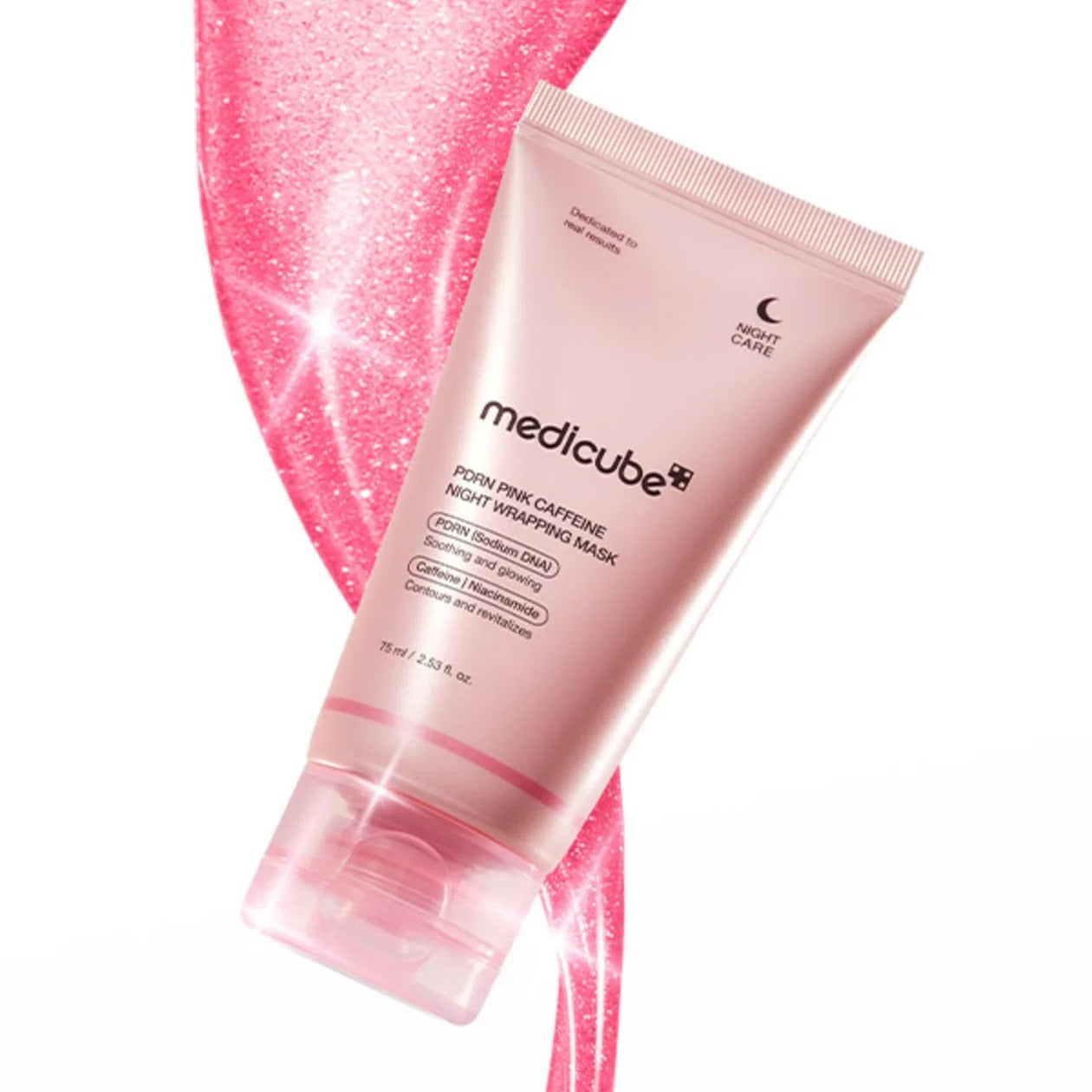 Medicube  PDRN Pink Caffeine Overnight Wrapping Mask
