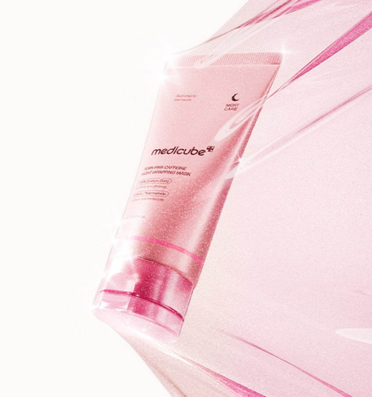 Medicube  PDRN Pink Caffeine Overnight Wrapping Mask