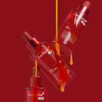 Red acne succinic acid peel