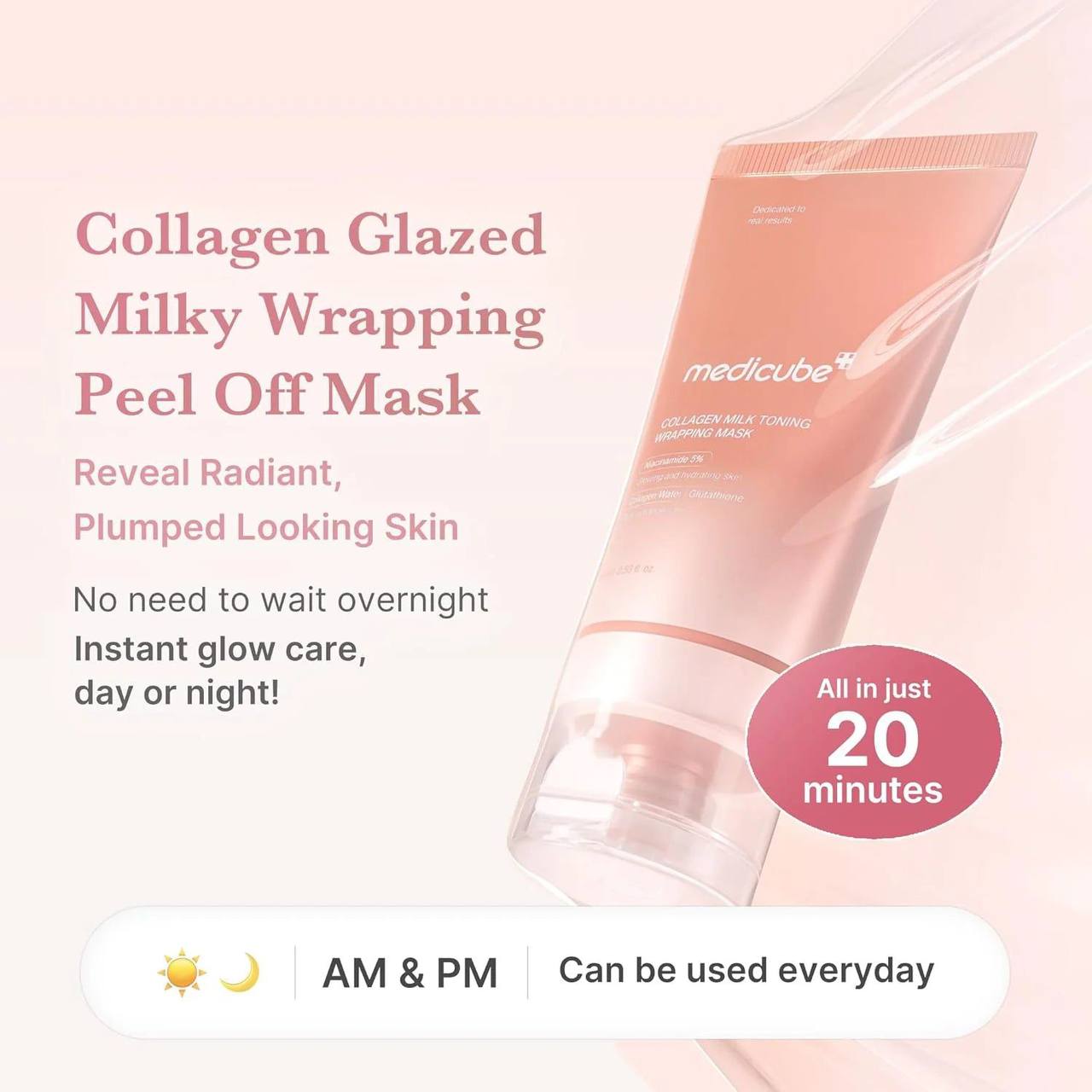 Medicube Collagen glazed Milky peel off 75 ml